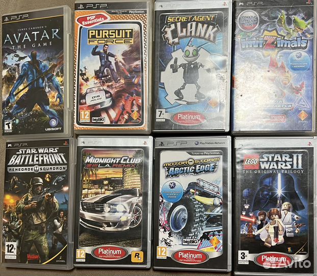 Боксы для psp