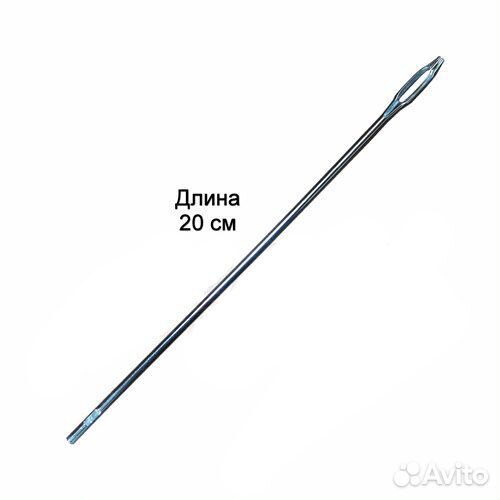 Игла сменная для установки жгутов длинная, TRT-NL