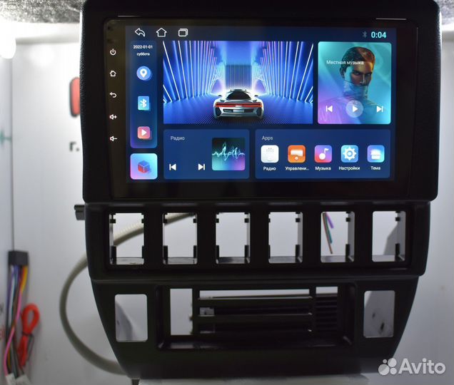 Магнитола Нива 4x4 Ваз LADA android IPS 2/32гб