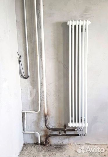 Трубчатые радиаторы/ Вертикальный радиатор