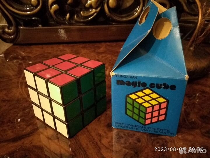 Кубик Рубика, оригинал, Венгрия, 1980-е годы