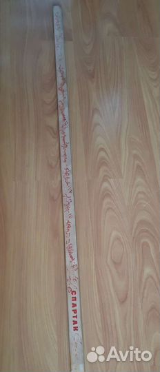 Клюшка хоккей с подписями команды Спартак