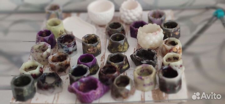 Ботанические свечи на заказ