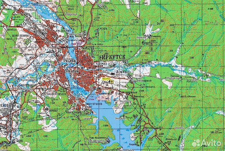 Карты Иркутской области для навигаторов Garmin
