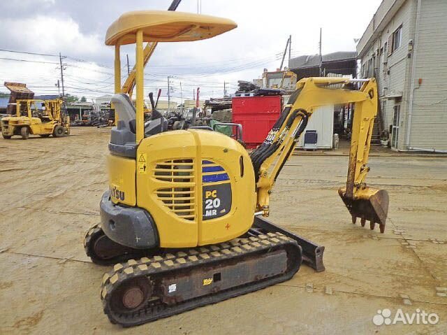 Мини-экскаватор Komatsu PC20MR-2, 2008