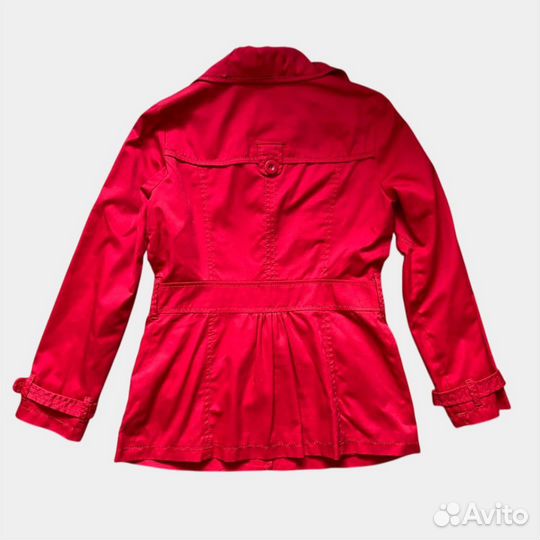 Плащ/тренч красный Vero moda