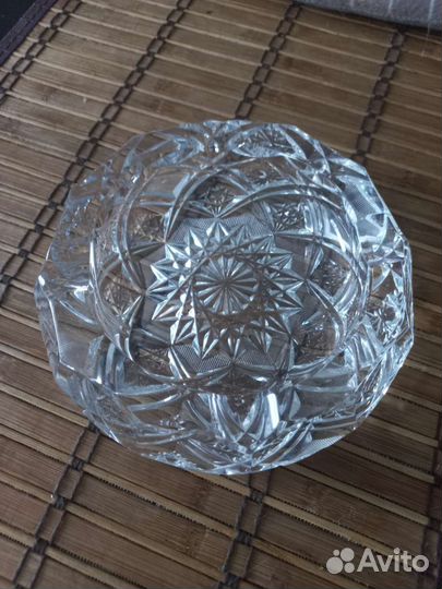 Пепельница хрустальная СССР