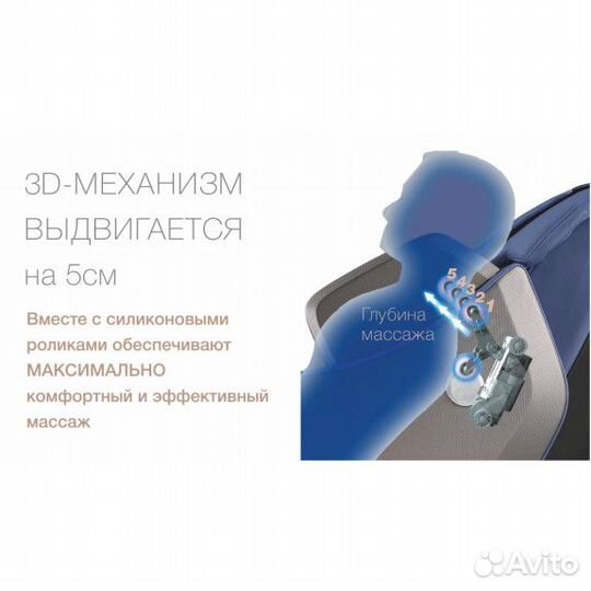 Массажное кресло Bodo Beetle Turq VR04