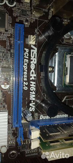 Материнская плата 1155 с процессором i7 2600