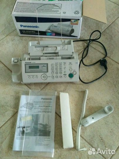 Телефон факс Panasonic