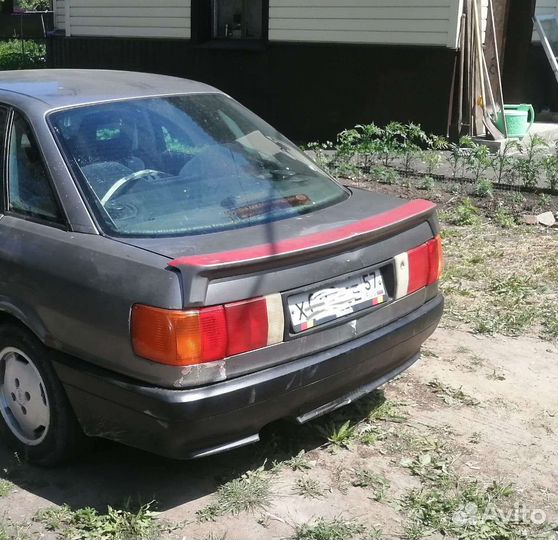 Audi 80 б3 спойлер