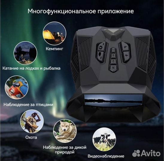 Цифровой бинокль ночного видения