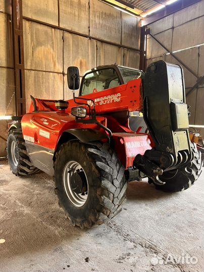 Телескопический погрузчик Manitou MHT 780 T, 2012