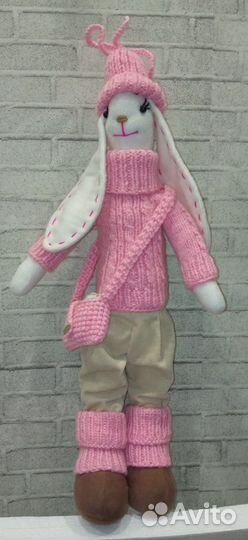 Игрушка ручной работы Заяц