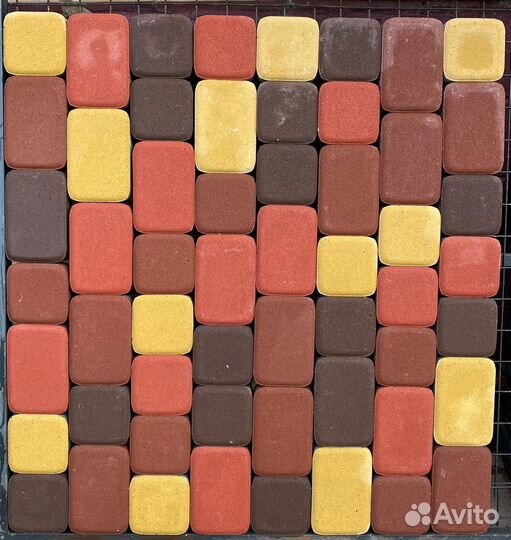 Тротуарная плитка моноцвет