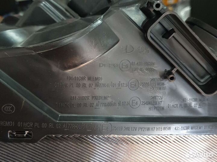 Фары на форд 3 рестайлинг depo