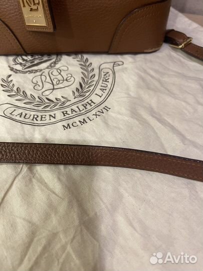Lauren Ralph lauren сумка оригинал коричневая