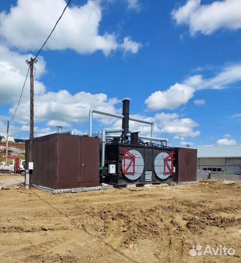 Углевыжигательная четырехреторная печь Бизнес