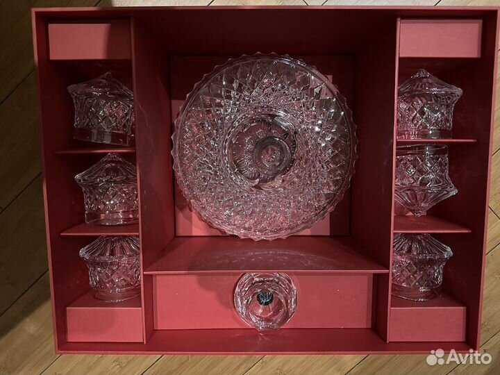 Набор для коньяка Гусевский хрустальный завод