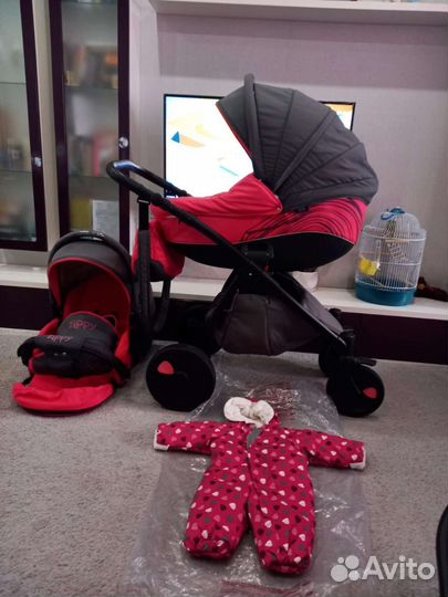 Детские коляски 2 в 1 tutis