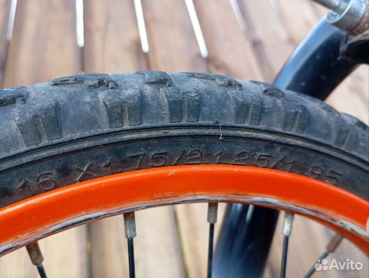 Велосипед детский 16 дюймов