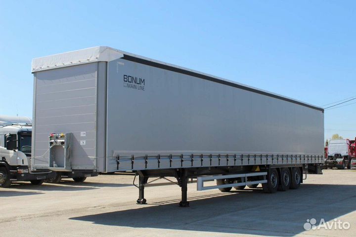 Полуприцеп шторный Bonum 914296-04, 2024