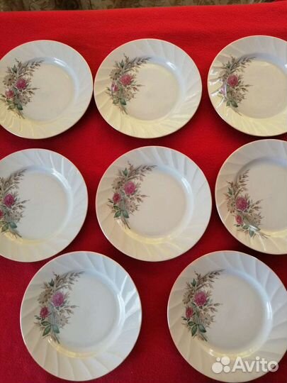 Тарелки неглубокие СССР. Сысерть