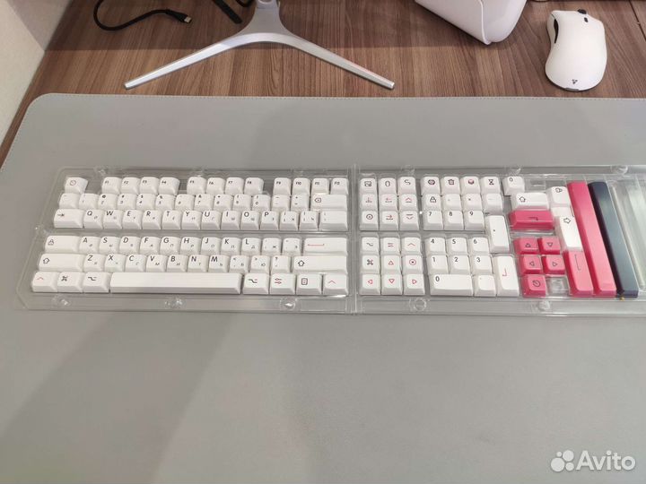 Новые Кейкапы PBT XDA с кириллицей