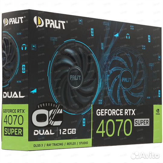 Видеокарта Palit rtx 4070 super