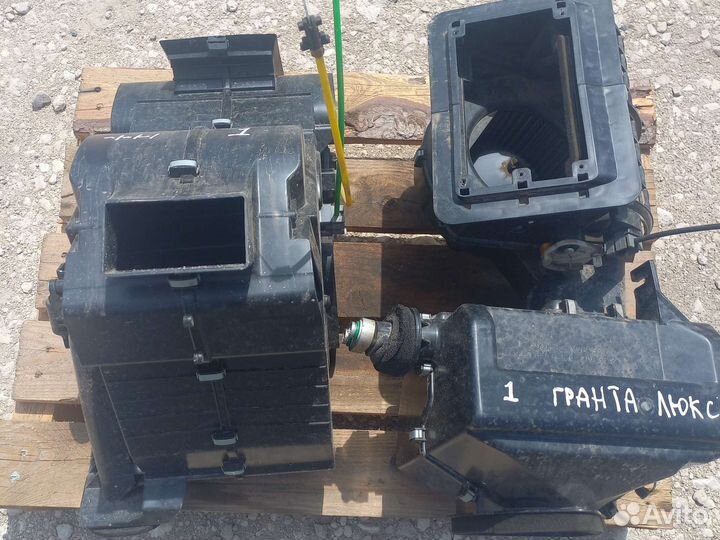 Печка в сборе Гранта с кондиционером