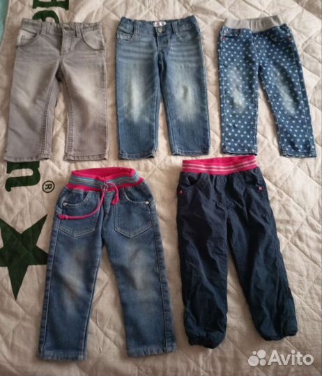 Детские вещи на девочку пакетом 86 92