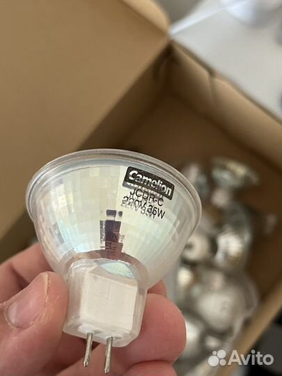 Гологенные лампы GU10 и jcdr-C 230V/35W