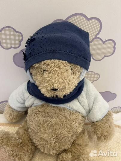 Комплект шапка и снуд для девочки