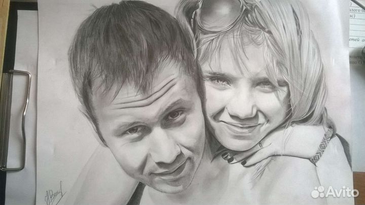 Портрет по фото на заказ