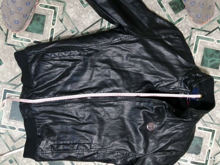 Кожаная куртка для мальчика подростка