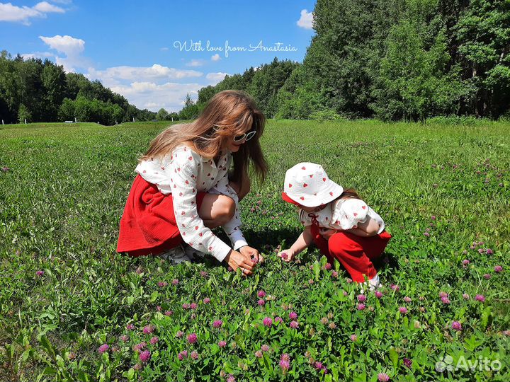 Family look платья для мамы и дочки