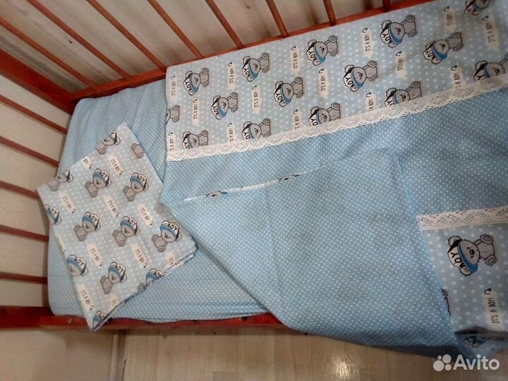 Детское постельное белье.новое