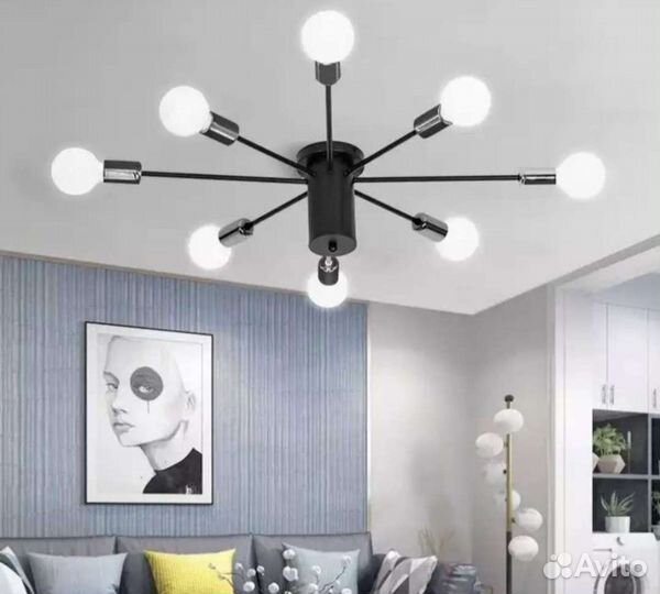 Люстра потолочная в стиле минимализм Разные