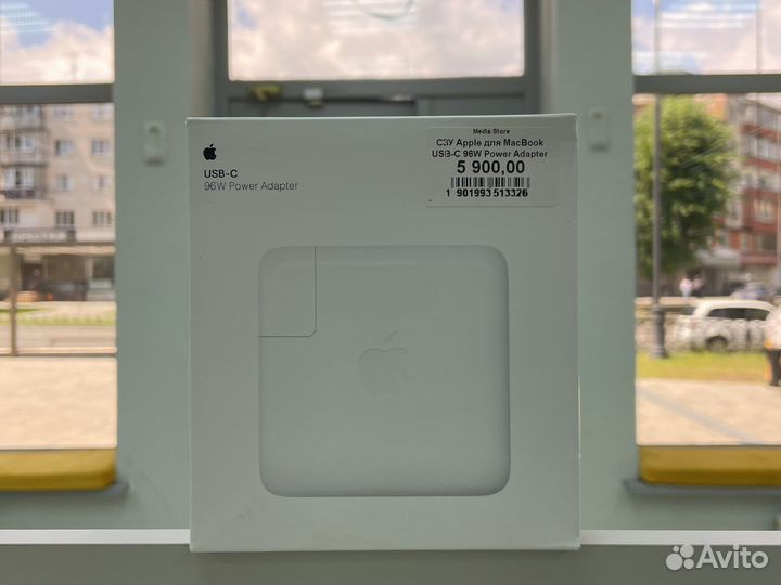Сзу Apple для MacBook USB-C 96W Power Adapter