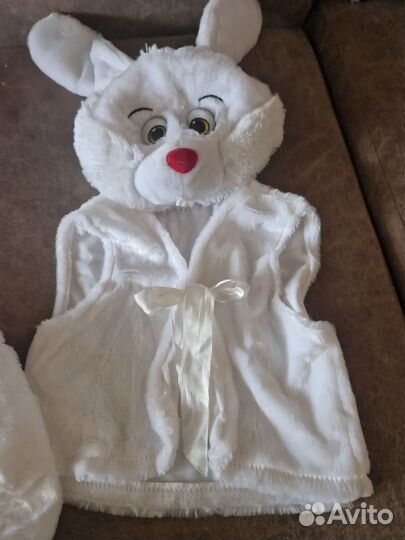 Новогодний костюм зайчика 98-116