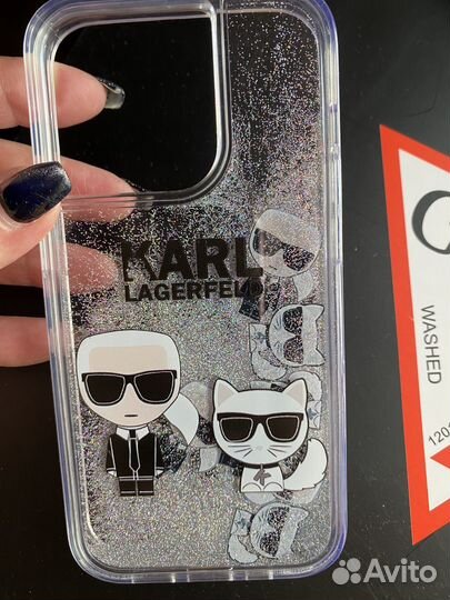 Чехол на iPhone 14 pro karl lagerfeld