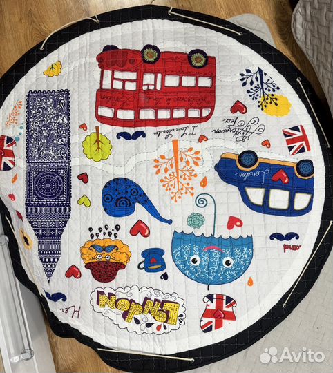 Детский коврик ковер развивающий