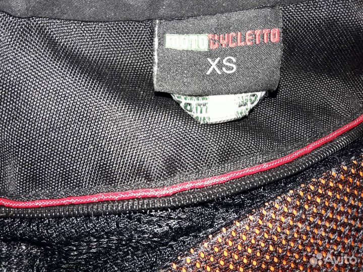 Мотокуртка женская размер XS + защита спины d30
