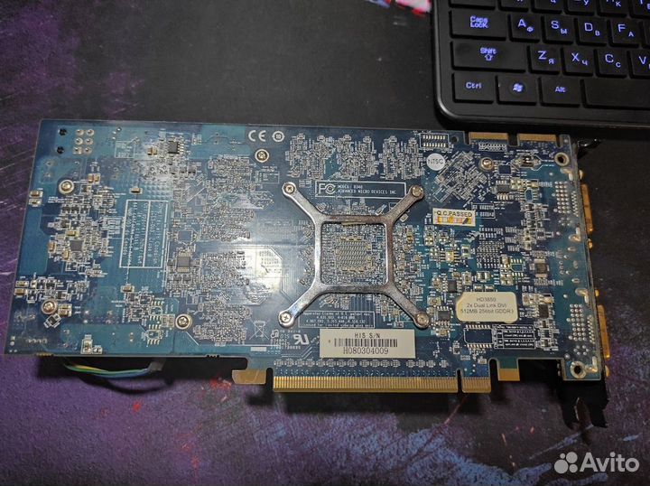 Видеокарта HIS Radeon HD 3850 512 mb gddr3 256 bit