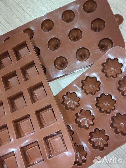 Формочки силиконовые для конфет шоколада
