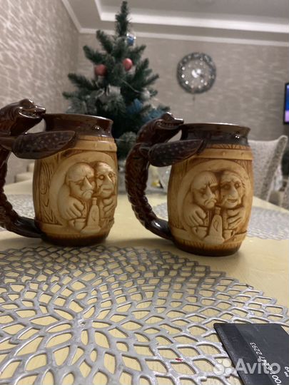 Пивная кружка керамика