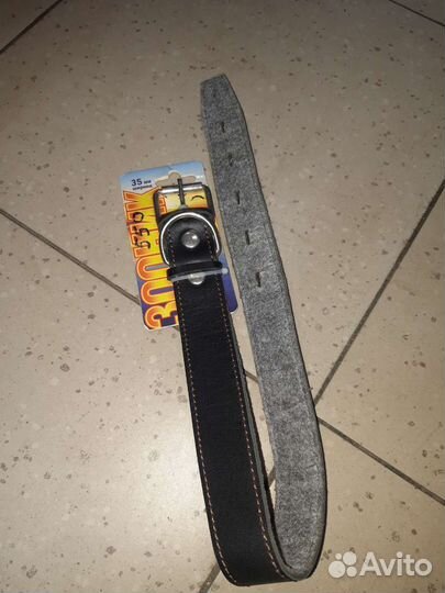 Кожаные ошейники.цепь привязочная