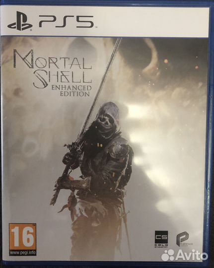 Диск для ps4/ps5 Mortal shell enhanced edition
