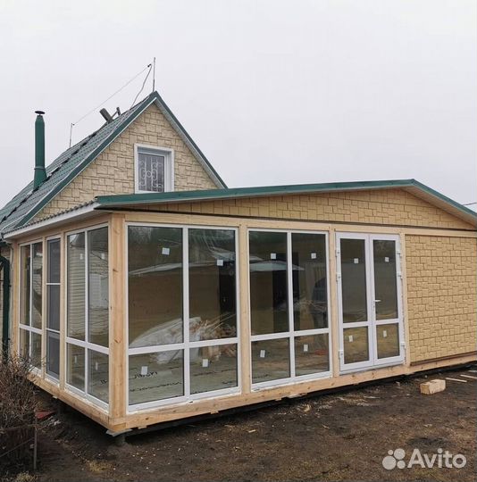 Утепление веранды