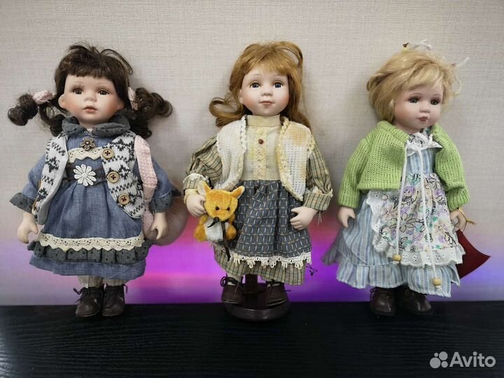 Куклы фарфоровые 30 см